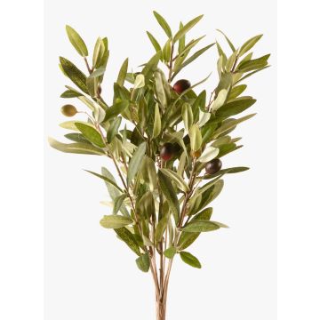 Artificial olive tree ALBERTO on spike, fruits, 14"/35cm