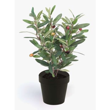 Artificial olive tree ALBERTO with fruits, 14"/35cm
