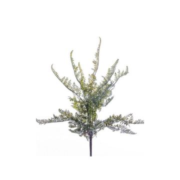 Artificial shield fern INDIVAR on spike, green, 12"/30cm