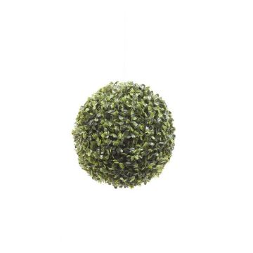Artificial boxwood ball FRITZ on plastic grid, Ø8"/20cm Artificial boxwood ball FRITZ on plastic grid, Ø8"/20cm