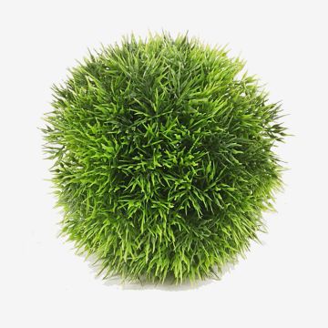 Artificial reed grass ball OPAL, green, Ø6"/15cm