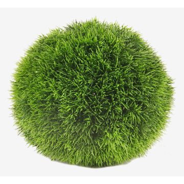 Artificial reed grass ball OPAL, green, Ø10"/25cm