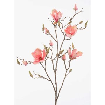 Artificial flower magnolia CAELO, light pink, 3ft/105cm