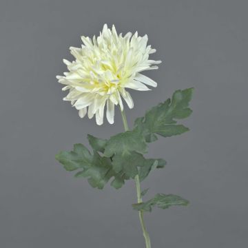 Artificial chrysanthemum KAMPAL, white, 28"/70cm Artificial chrysanthemum KAMPAL, white, 28"/70cm