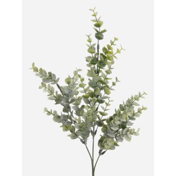 Artificial eucalyptus spray NOELIA, green, 28"/70cm