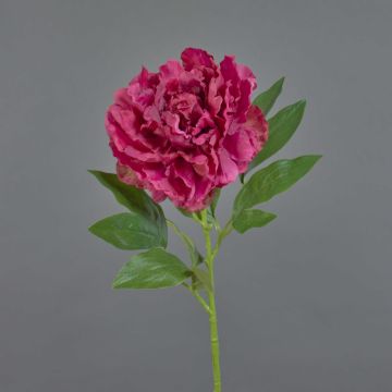 Artificial peony DIVIN, pink, 26"/65cm Artificial peony DIVIN, pink, 26"/65cm