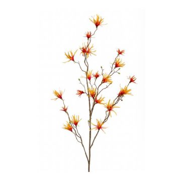 Artificial witch hazel spray TEMUCO, orange-yellow, 4ft/120cm