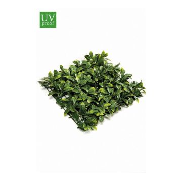 Artificial honeysuckle mat ARIELLA, crossdoor, green, 20"x20"/50x50cm Artificial honeysuckle mat ARIELLA, crossdoor, green, 20"x20"/50x50cm