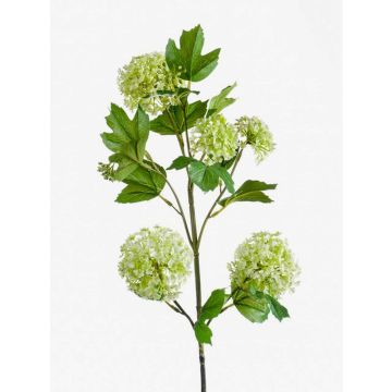 Artificial viburnum spray JUVIA, green, 30"/75cm