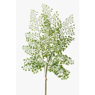 Plastic maidenhair fern spray HALIMA, green, 24"/60cm