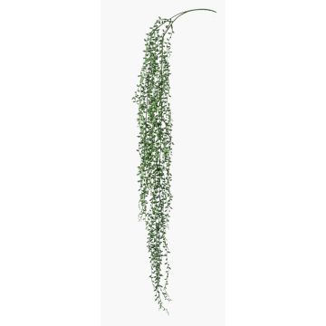 Artificial Senecio hanging plant AREQUIPA on spike, green, 3ft/95cm