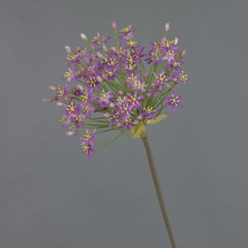 Artificial allium BRAIS, violet, 3ft/90cm