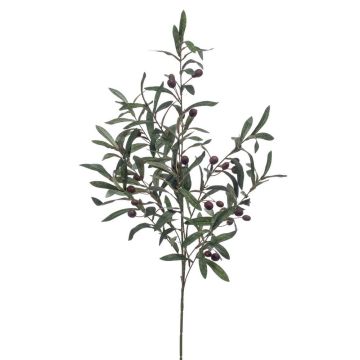 Artificial olive spray CARSON with fruits, 3ft/100cm Artificial olive spray CARSON with fruits, 3ft/100cm