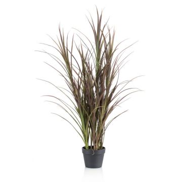 Artificial reed grass MYRNA, crossdoor, burgundy, 4ft/115cm