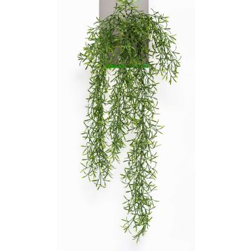 Artificial Rhipsalis hanging plant PUEBLA on spike, green, 30"/75cm