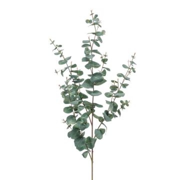 Plastic eucalyptus spray CALLIOPE, green-grey, 4ft/115cm