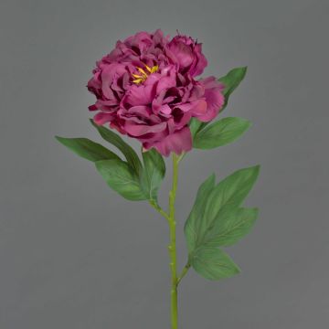 Artificial peony MARILOU, violet, 30"/75cm Artificial peony MARILOU, violet, 30"/75cm