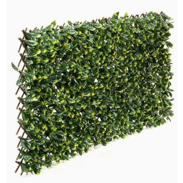 Artificial honeysuckle mat KIO, crossdoor, green, 4ftx17"x3.5"/135x43x9cm
