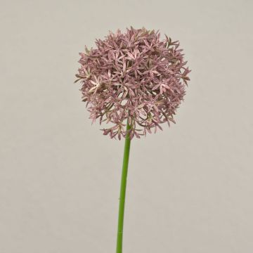 Artificial allium ARNAU, light pink, 24"/60cm