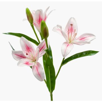 Silk lily KIMIKO, light pink, 24"/60cm