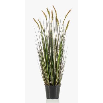 Artificial foxtail grass ANAELLA with panicles, green, 3ft/90cm