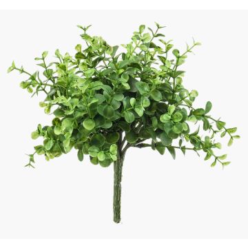 Artificial eucalyptus JOSHUA on spike, green, 8"/20cm, Ø7"/17cm