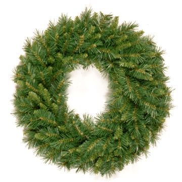 Artificial fir wreath EDINBURGH, green, Ø24"/60cm Artificial fir wreath EDINBURGH, green, Ø24"/60cm