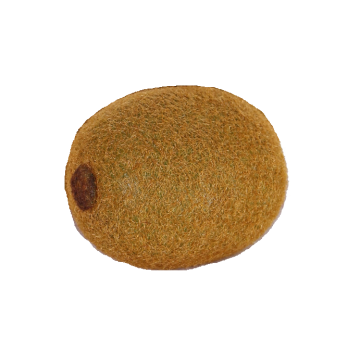 Artificial kiwi GIANNO, brown-green, 2.4"/6cm, Ø1.6"/4cm Artificial kiwi GIANNO, brown-green, 2.4"/6cm, Ø1.6"/4cm