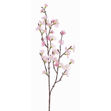 Artificial cherry blossom spray ARIELLE with flowers, pink-fuchsia, 30"/75cm, Ø0.6"-1.4"/1.5-3.5cm Artificial cherry blossom spray ARIELLE with flowers, pink-fuchsia, 30"/75cm, Ø0.6"-1.4"/1.5-3.5cm