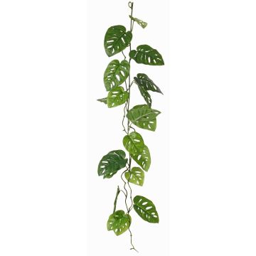Artificial Philodendron Monstera Deliciosa garland CASTOR, 4ft/115cm Artificial Philodendron Monstera Deliciosa garland CASTOR, 4ft/115cm