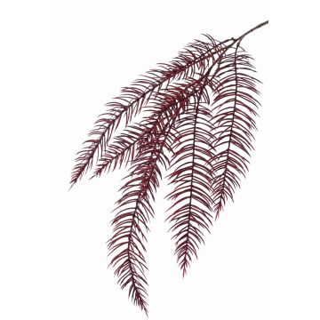 Plastic royal fern spray KIMON, red, 4ft/120cm Plastic royal fern spray KIMON, red, 4ft/120cm