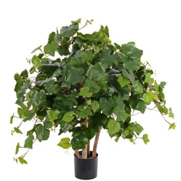 Artificial grapevine JUMPER, real trunks, crossdoor, green, 31"/80cm