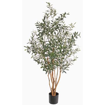 Artificial olive tree ROY, real trunks, crossdoor, 5ft/165cm Artificial olive tree ROY, real trunks, crossdoor, 5ft/165cm