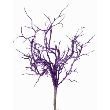 Artificial coral SPUNKY on spike, glitter, purple, 8"/20cm Artificial coral SPUNKY on spike, glitter, purple, 8"/20cm