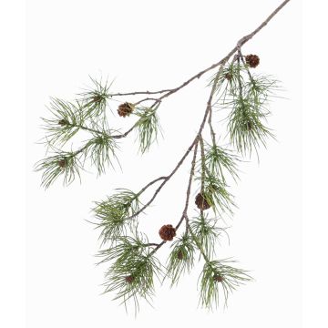 Artificial pine branch PIXY with cones, 4ft/110cm Artificial pine branch PIXY with cones, 4ft/110cm