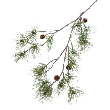 Artificial pine branch PIXY with cones, 4ft/110cm Artificial pine branch PIXY with cones, 4ft/110cm