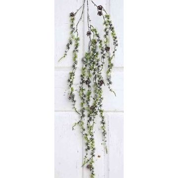 Artificial hanging plant Larch WINTHIR, cone, snow-covered, green, 3ft/100cm Artificial hanging plant Larch WINTHIR, cone, snow-covered, green, 3ft/100cm