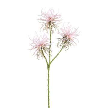 Decorative branch Globe thistle TRELMO, light pink, 18"/45cm Decorative branch Globe thistle TRELMO, light pink, 18"/45cm