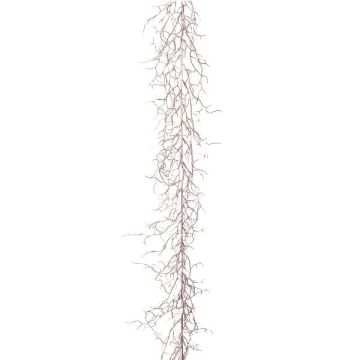 Artificial garland Coral UBARAN, pink, 6ft/185cm Artificial garland Coral UBARAN, pink, 6ft/185cm