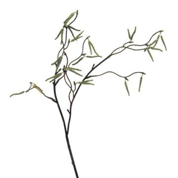 Decorative branch Birch FLOREM with flowers, cream, 22"/55cm Decorative branch Birch FLOREM with flowers, cream, 22"/55cm