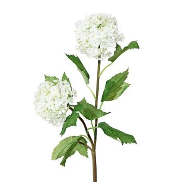 Decorative branch Viburnum SNALMO, white, 20"/50cm Decorative branch Viburnum SNALMO, white, 20"/50cm