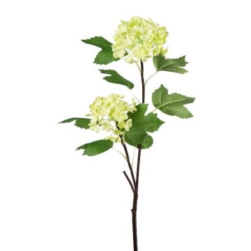 Decorative branch Viburnum SNALMO, light green, 20"/50cm Decorative branch Viburnum SNALMO, light green, 20"/50cm