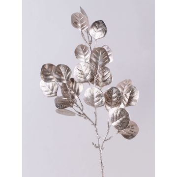 Artificial eucalyptus branch DIEMEL, champagne, 24"/60cm