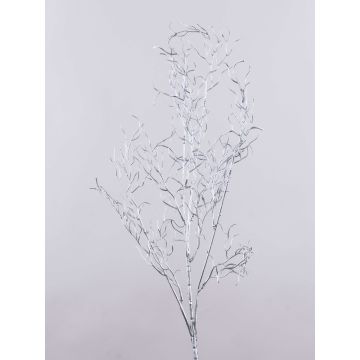 Decorative willow branch DONATELLA, silver, 37"/95cm Decorative willow branch DONATELLA, silver, 37"/95cm