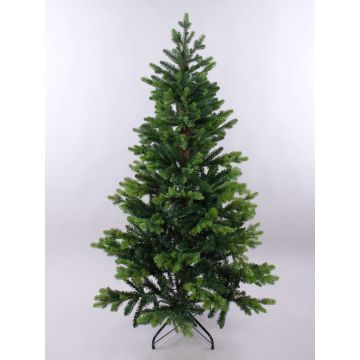 Plastic fir tree HILMEND, 6ft/180cm, Ø3ft/100cm