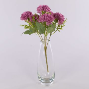 Decorative dahlia SALAMITUS on spike, dark pink, 12"/30cm