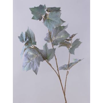 Artificial maple branch BERKEL, green-grey-violet, 35"/90cm Artificial maple branch BERKEL, green-grey-violet, 35"/90cm