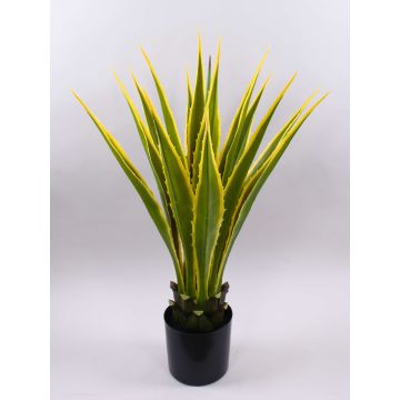 Artificial Agave furcraea gigantea CHERIE, green-yellow, 3ft/100cm Artificial Agave furcraea gigantea CHERIE, green-yellow, 3ft/100cm