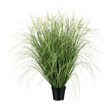 Fake grass Pennisetum RIVLA with panicles, cream, 3ft/90cm