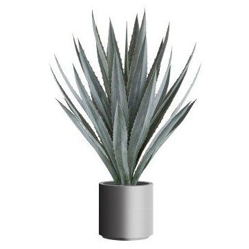 Artificial succulent Agave tequilana BRINK in decorative pot, green-grey, 4ft/110cm Artificial succulent Agave tequilana BRINK in decorative pot, green-grey, 4ft/110cm